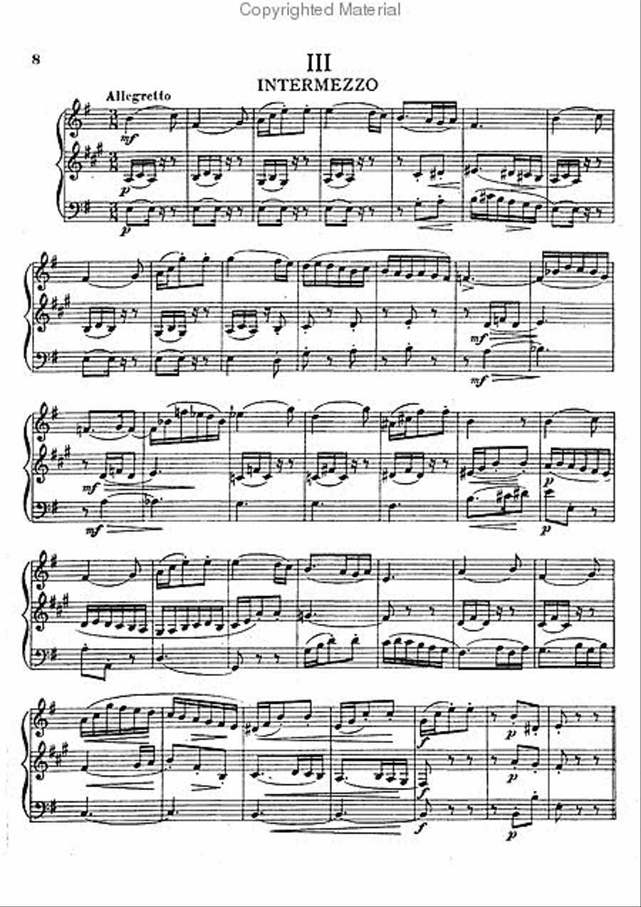Triolet in Eb Bassoon scores gallery preview page 4