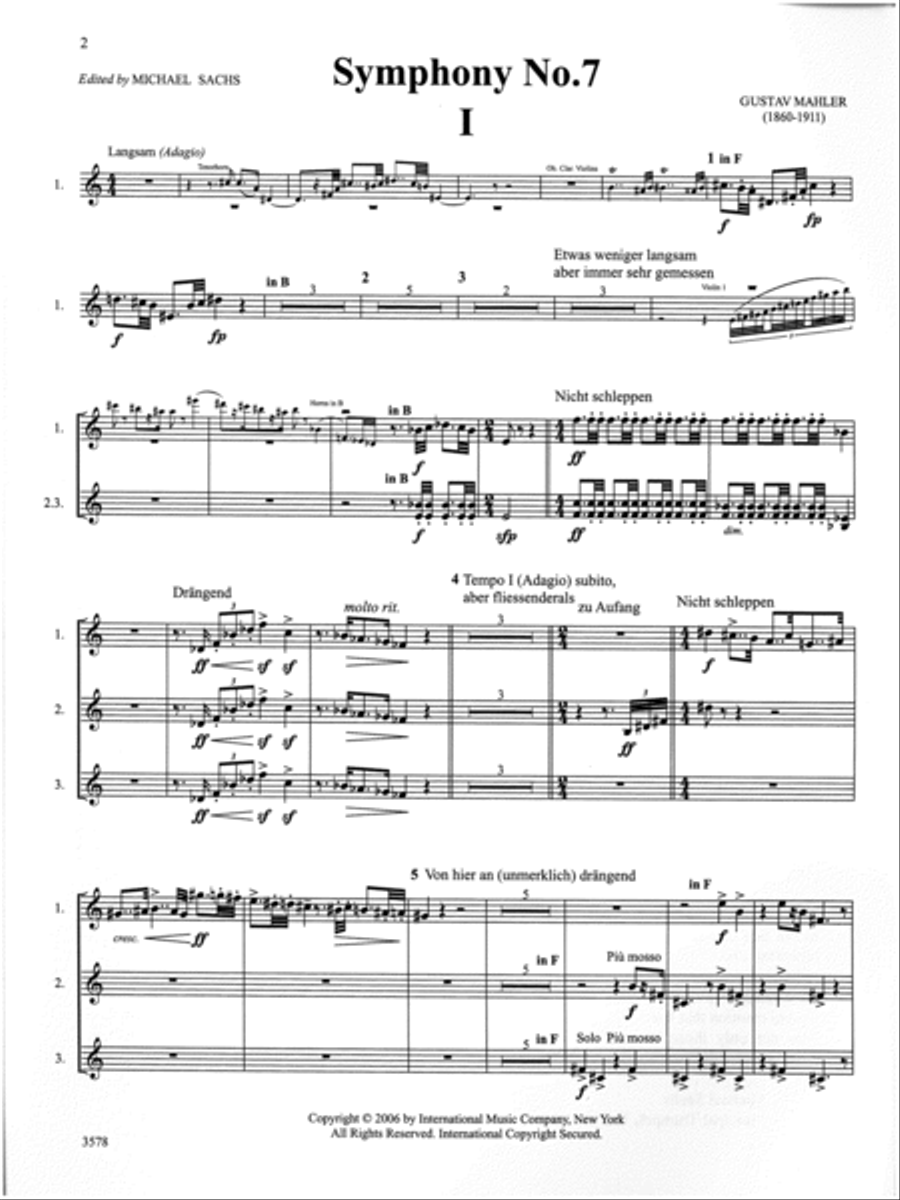 Symphonic Works, Complete Trumpet Parts - Volume III (Symphonies No. 7-10) Trumpet scores gallery preview page 2