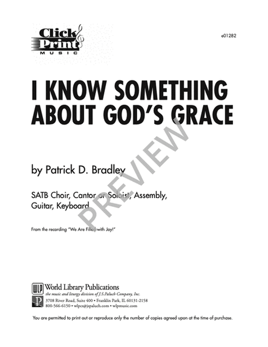 I Know Something About Gods Grace image number null