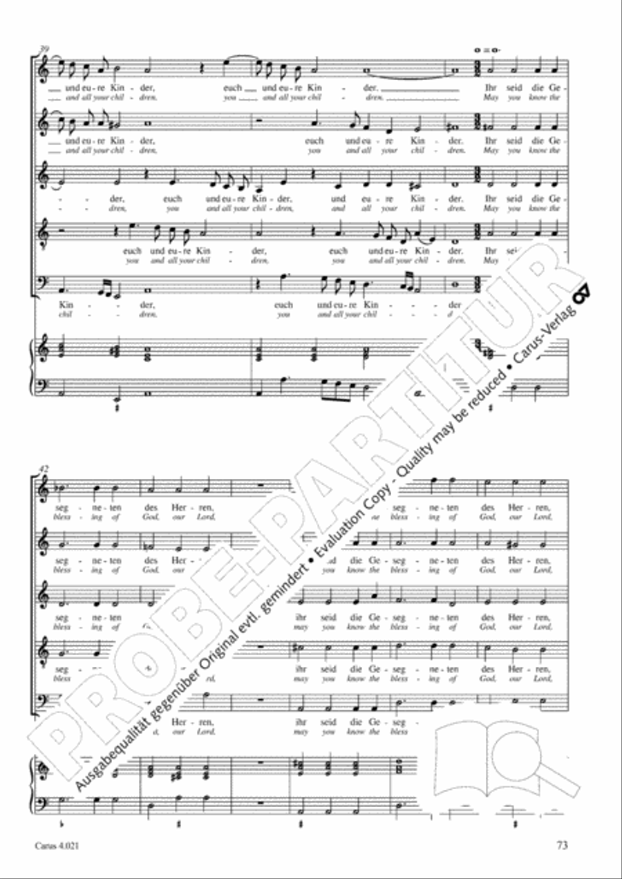 Schein: Israelsbrunnlein. Fontana d'Israel. Complete edition Choir scores gallery preview page 80