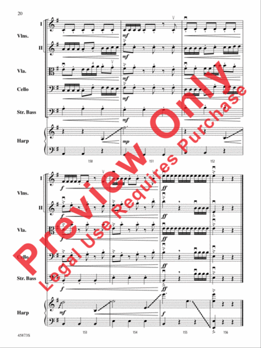 Rogue Rider Rogue Rider String Orchestra scores gallery preview page 20