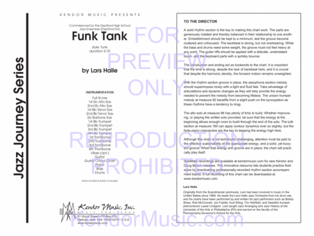 Funk Tank (Full Score)