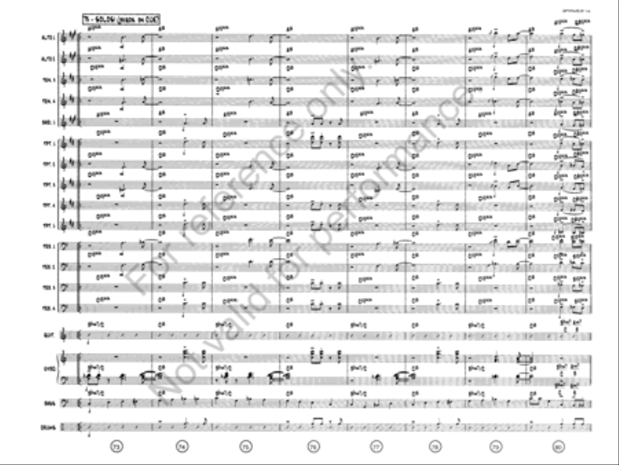 Shades On, Roof Down! Shades On, Roof Down! Jazz Ensemble scores gallery preview page 11