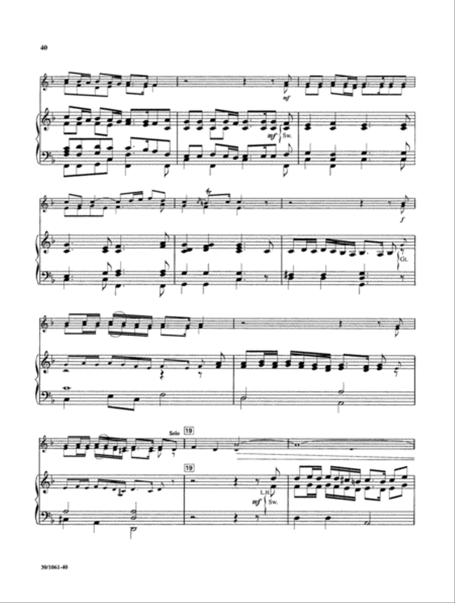 Classics for Trumpet and Keyboard - Full Score