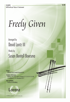 Book cover for Freely Given