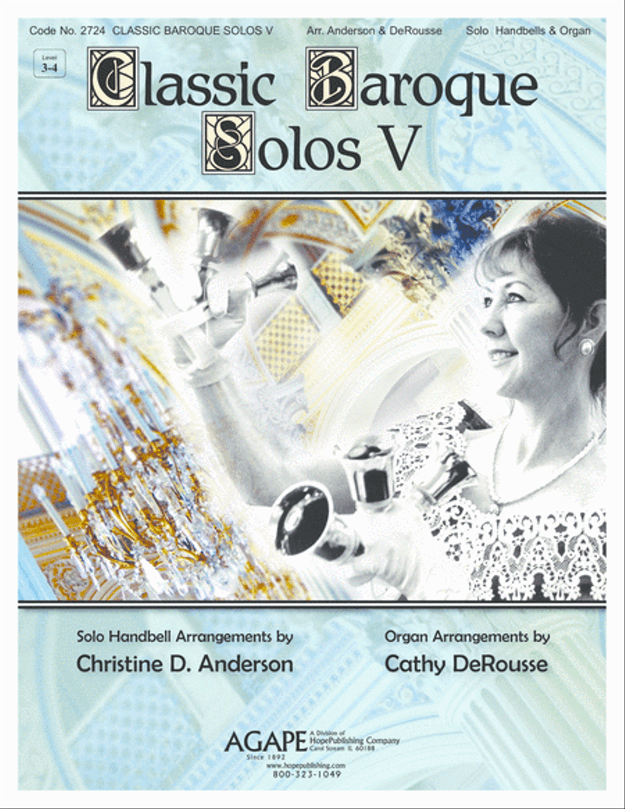 Classic Baroque Solos V Organ scores gallery preview page 2