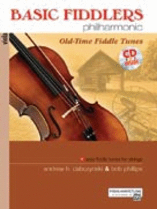 Book cover for Basic Fiddlers Philharmonic Viola Book/CD