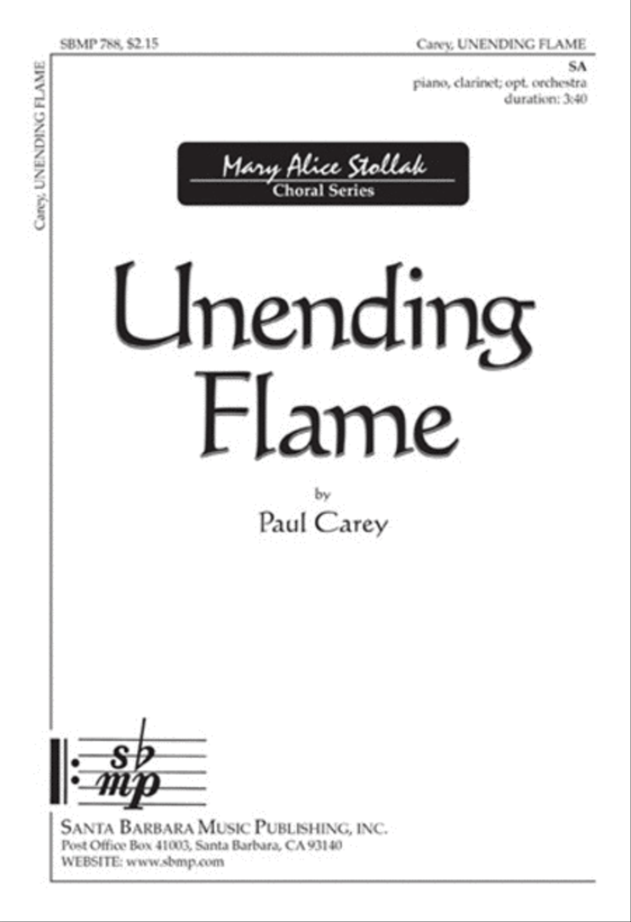 Unending Flame - SA Octavo SA scores gallery preview page 1