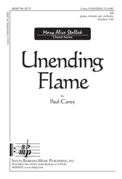 Unending Flame - SA Octavo image number null