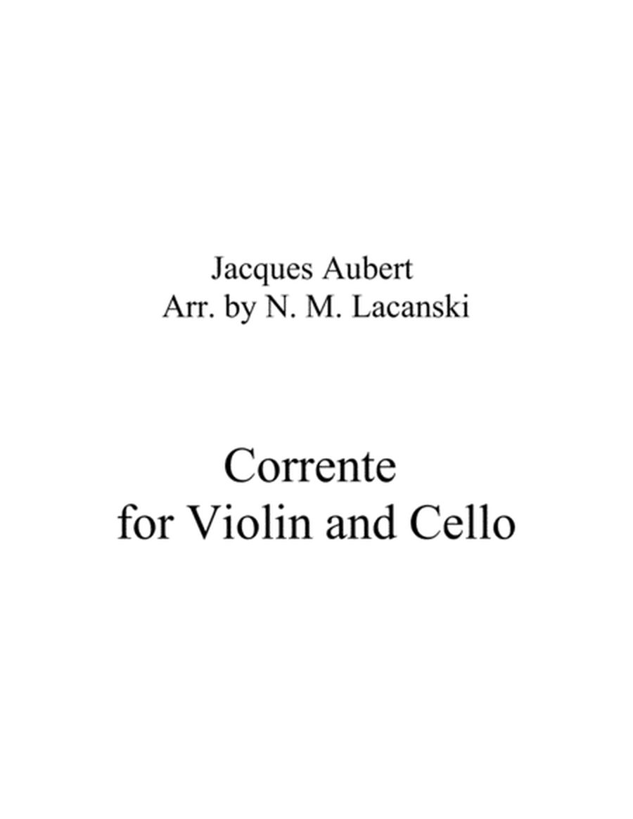 Corrente for Violin and Cello image number null