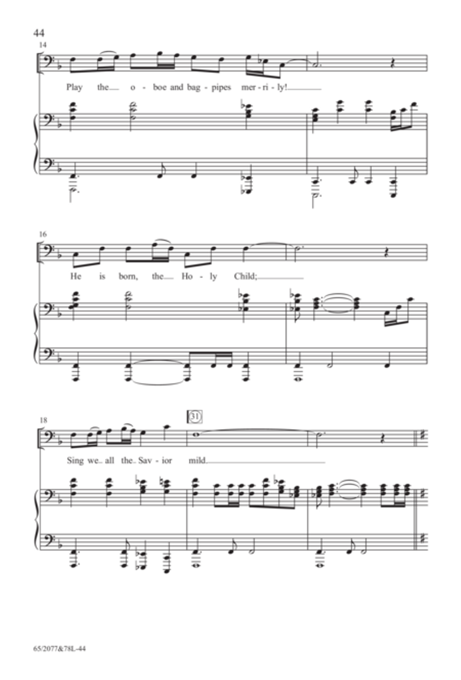 Jesus! - SATB Score with Performance CD 4-Part scores gallery preview page 18