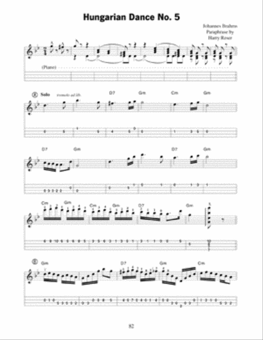 Harry Reser Tenor Banjo Legend Banjo scores gallery preview page 4
