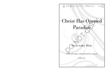 Christ Has Opened Paradise image number null