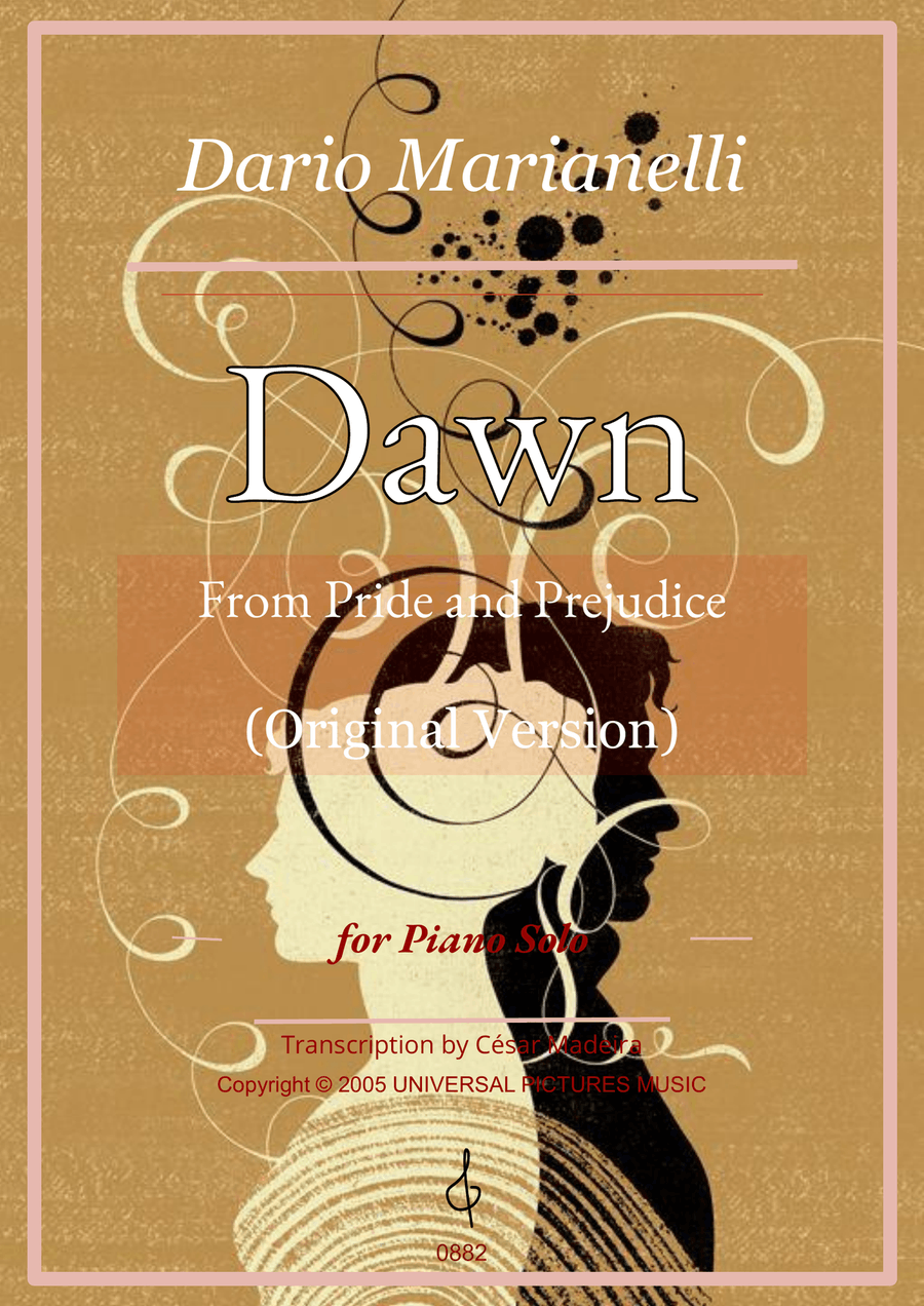 Dawn Piano Solo scores gallery preview page 1