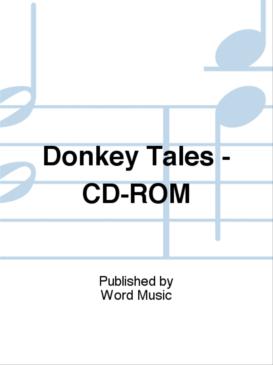 Donkey Tales - Cdr [Dav Component Only] CD-ROM scores gallery preview page 1