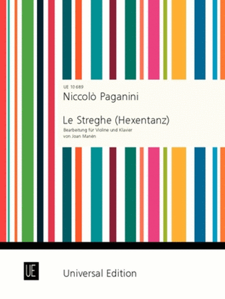 Book cover for Le Streghe Violin/Piano