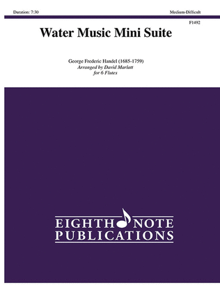 Book cover for Water Music Mini Suite