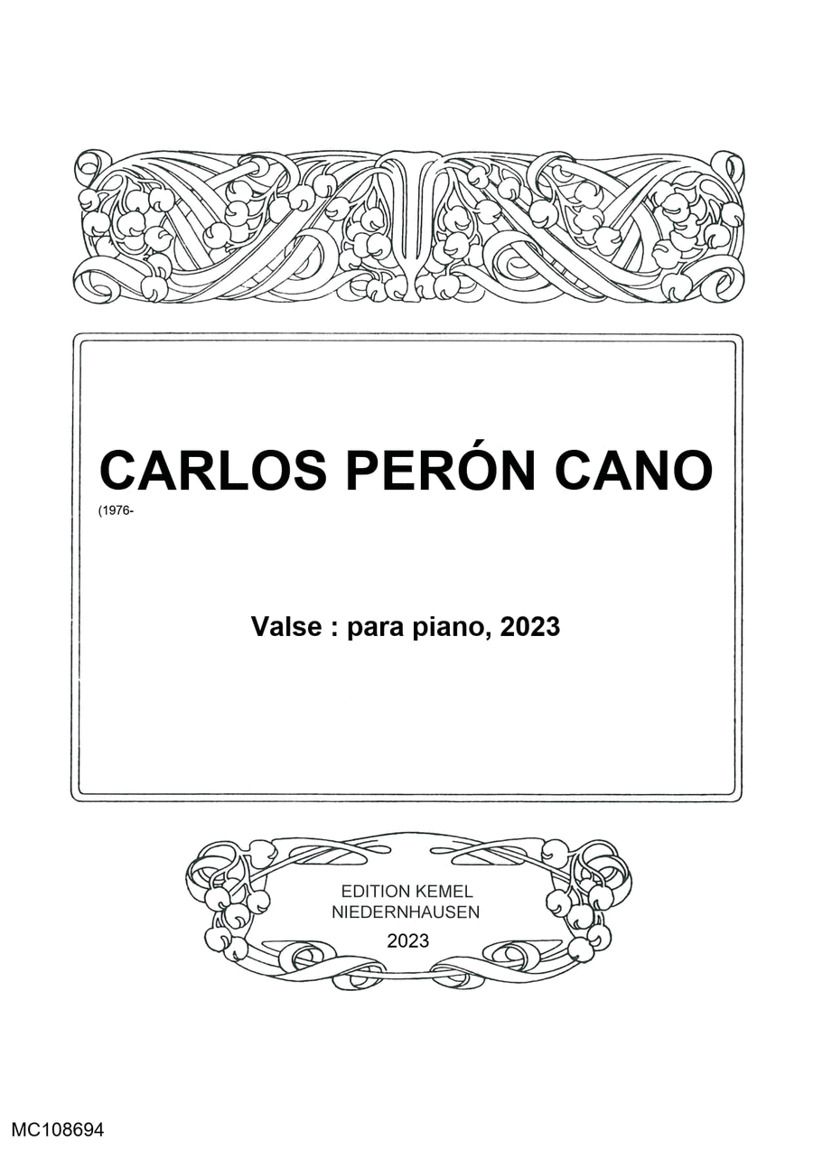 Valse Valse Piano Solo scores gallery preview page 1