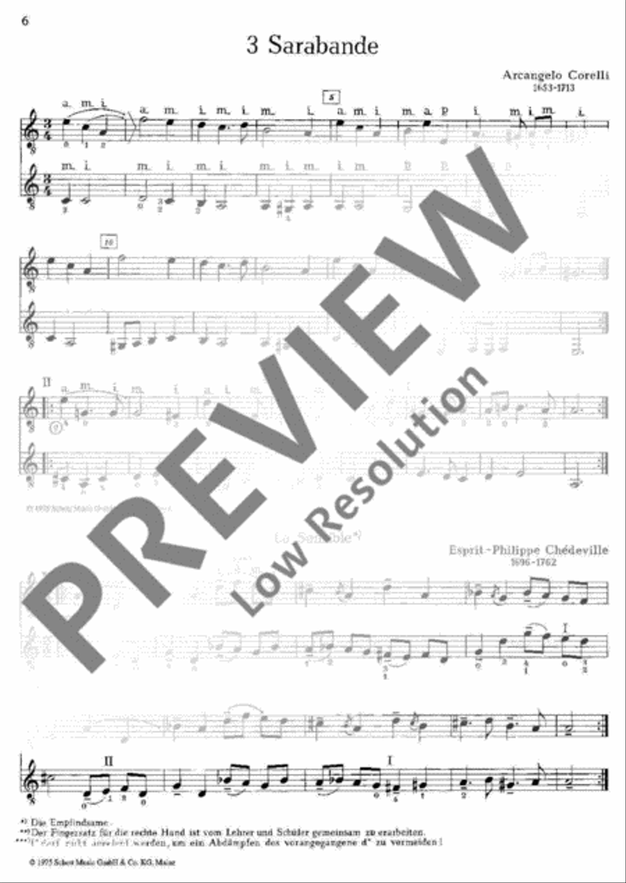 Spielheft Klassik Spielheft Klassik Guitar Ensemble scores gallery preview page 7