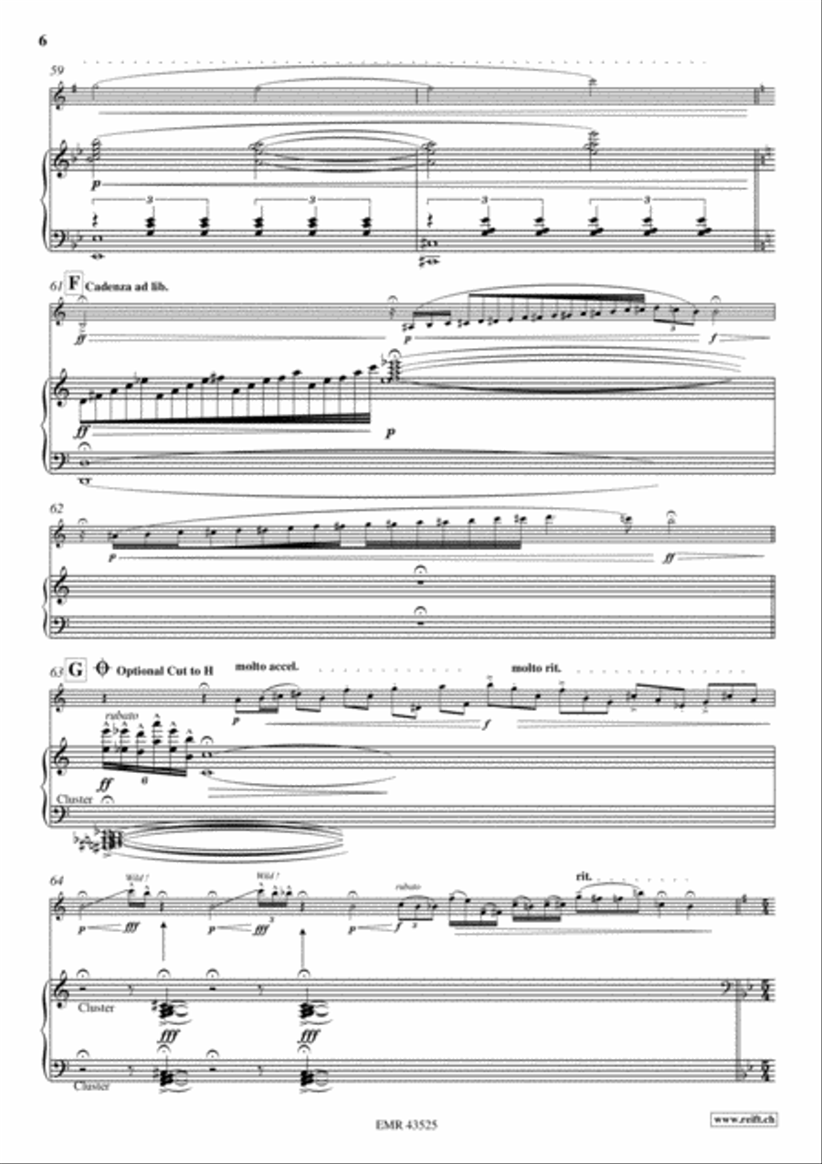 The King Of Hell Baritone Saxophone scores gallery preview page 7