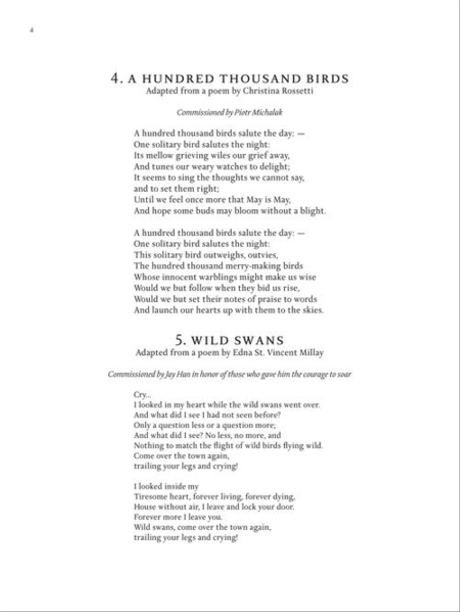 The Lost Birds (An Extinction Elegy)