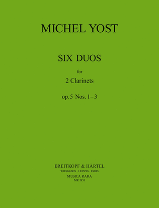 6 Duos Op. 5 Nos. 1-3