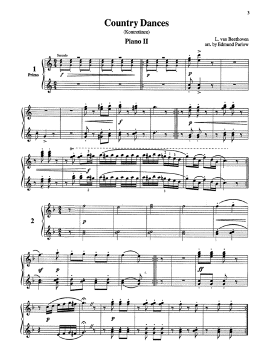Country Dances Small Ensemble scores gallery preview page 9
