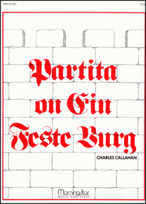 Book cover for Partita on Ein feste Burg