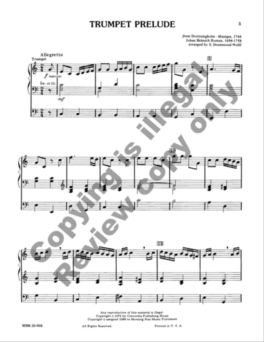 Trumpet Prelude Trumpet Prelude Trumpet scores gallery preview page 6