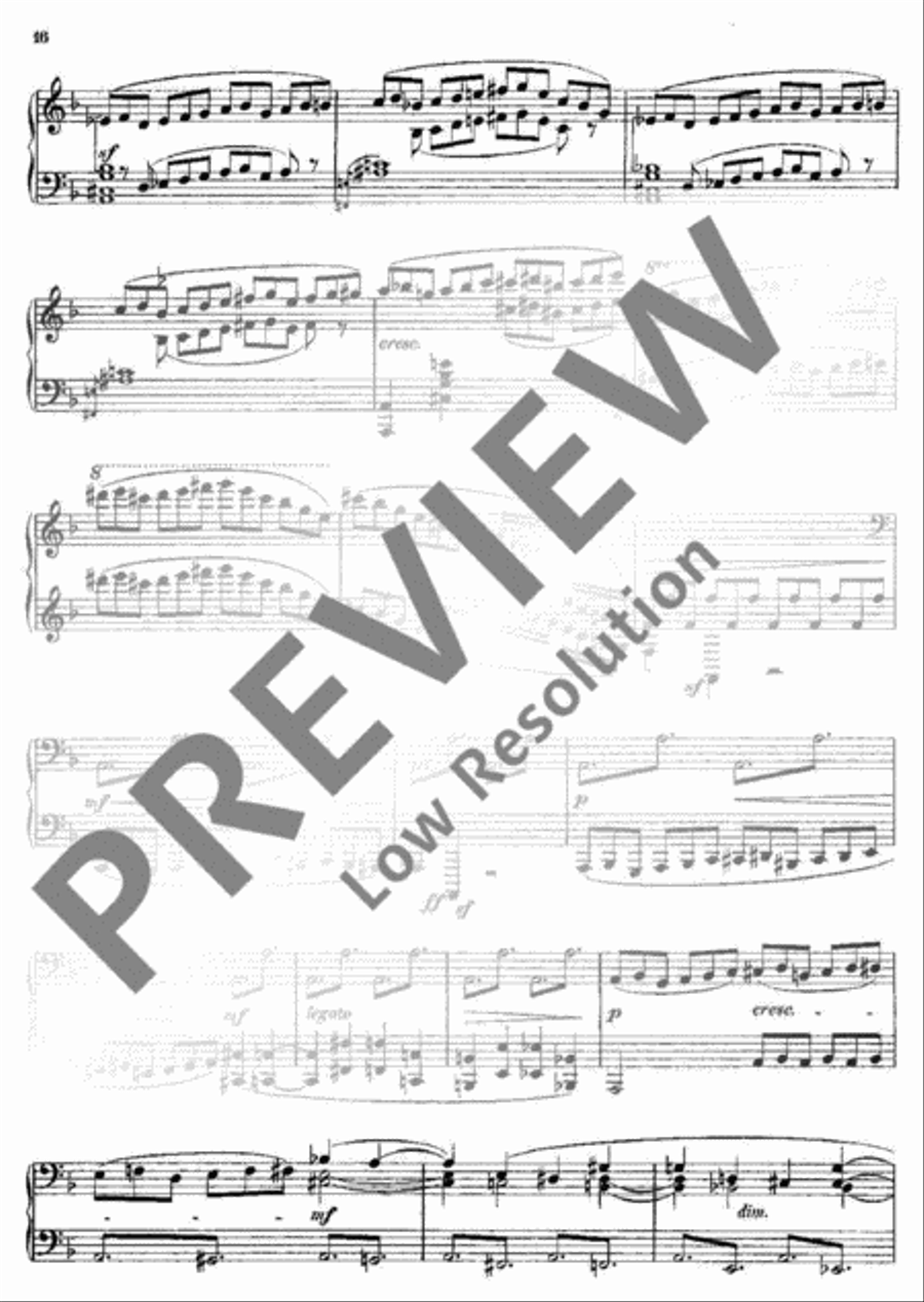 13 Préludes 13 Préludes Piano Solo scores gallery preview page 17