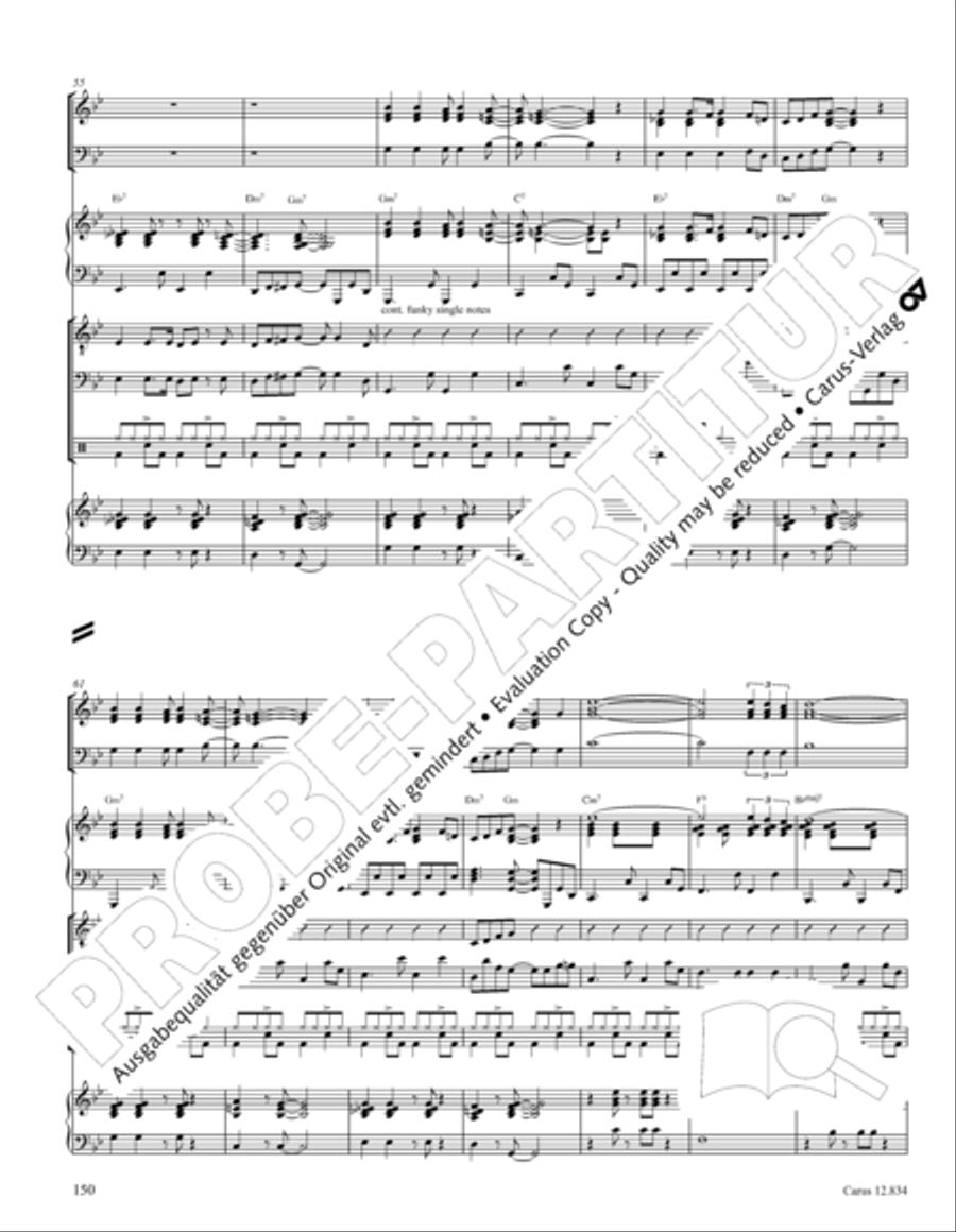 Schockorange Choir scores gallery preview page 151