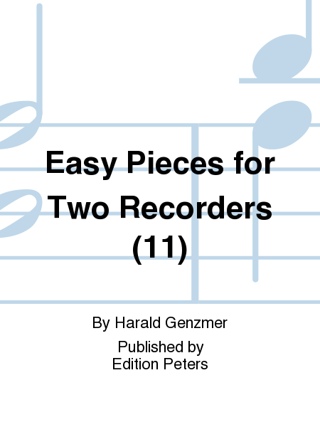Easy Pieces for Two Recorders (11)