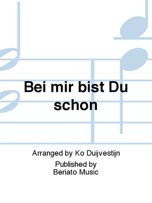 Book cover for Bei mir bist Du schön