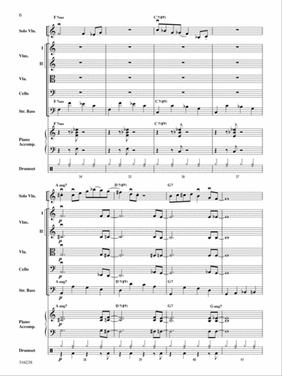 Fourth Dimension: Score String Orchestra scores gallery preview page 6