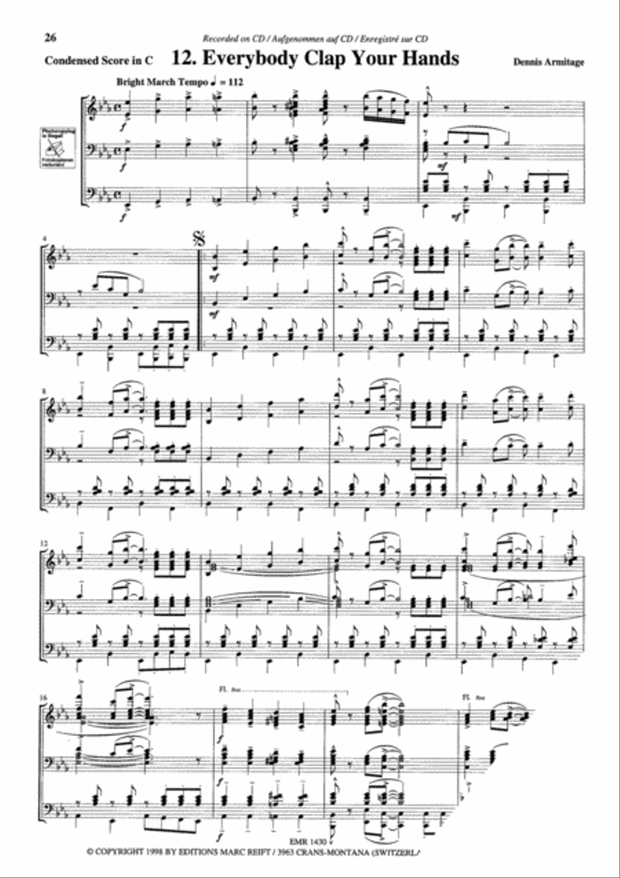 Beer Party Concert Band scores gallery preview page 14