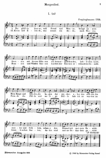 Die Gesange zu G.Chr.Schemellis Gesangbuch und 6 Lieder aus dem Klavierbuchlein fur Anna Magdalena Bach for High Voice BWV 439-507,511-514,516,517