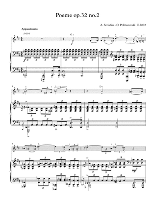 Scriabin Poeme in D op.32 #2