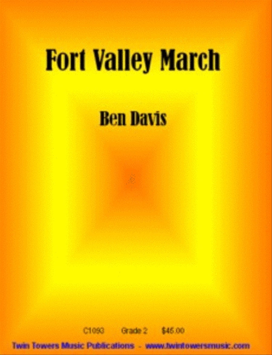 Fort Valley March Concert Band scores gallery preview page 1