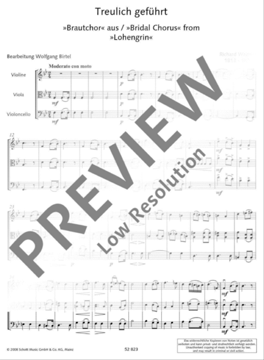 Treulich geführt Cello scores gallery preview page 2