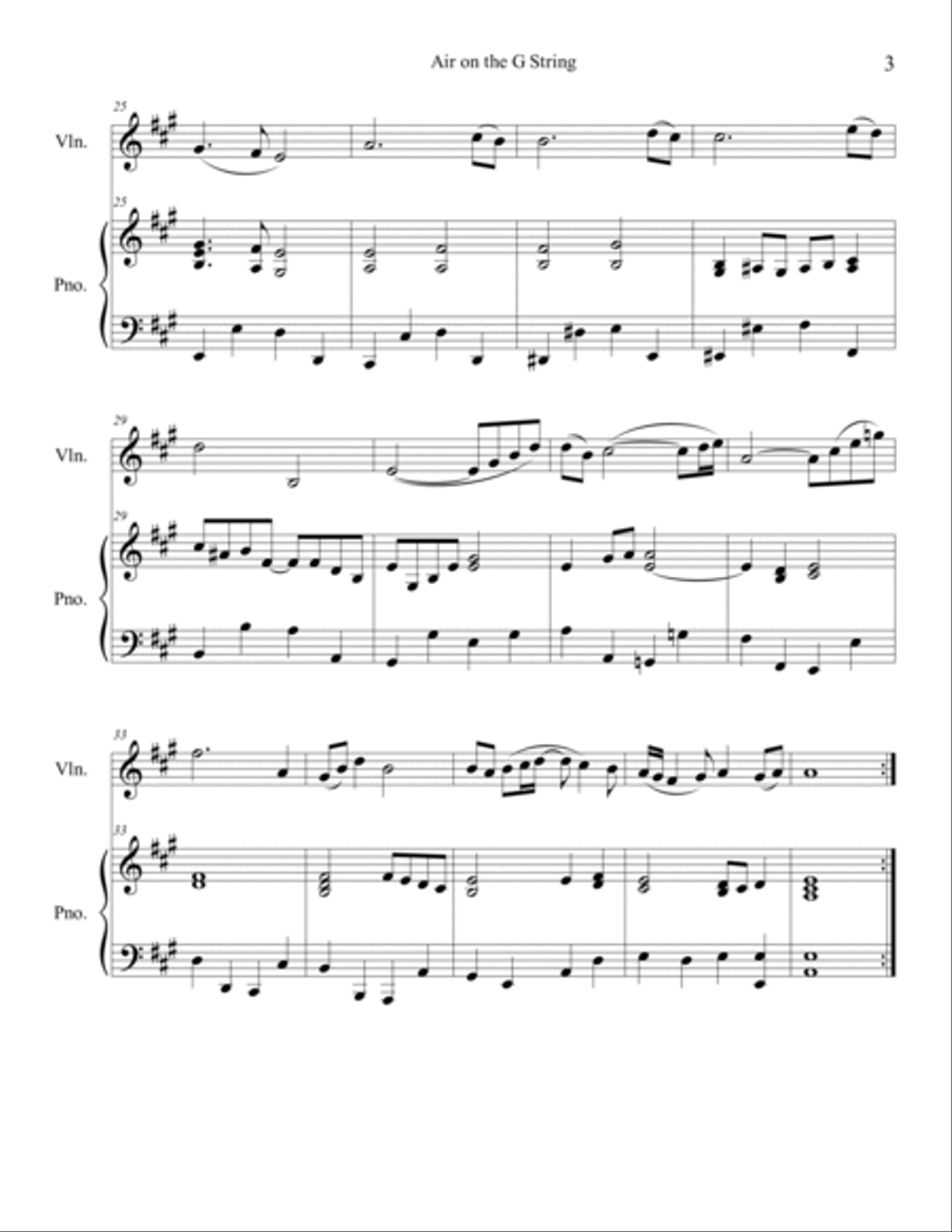 10 Wedding Solos for Violin with Piano Accompaniment Violin Solo scores gallery preview page 5