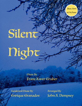Book cover for Silent Night (Trio for Flute, Horn in F and Piano)
