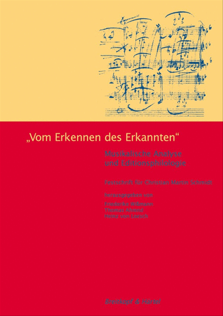 Vom Erkennen des Erkannten Collection / Songbook scores gallery preview page 1