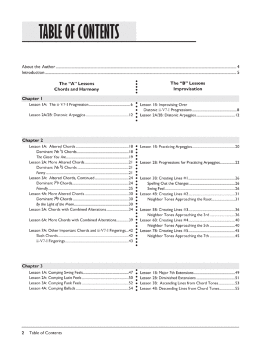 Complete Jazz Guitar Method Electric Guitar scores gallery preview page 2