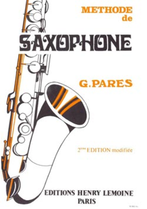 Methode De Saxophone