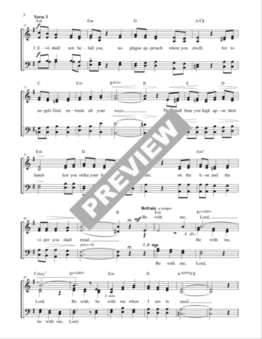 Be with Me, Lord - Guitar edition Guitar scores gallery preview page 3