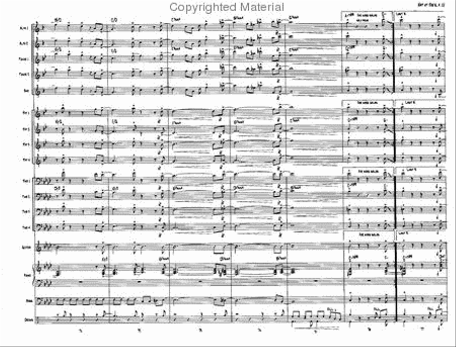 Eat At Joe's Jazz Ensemble scores gallery preview page 12