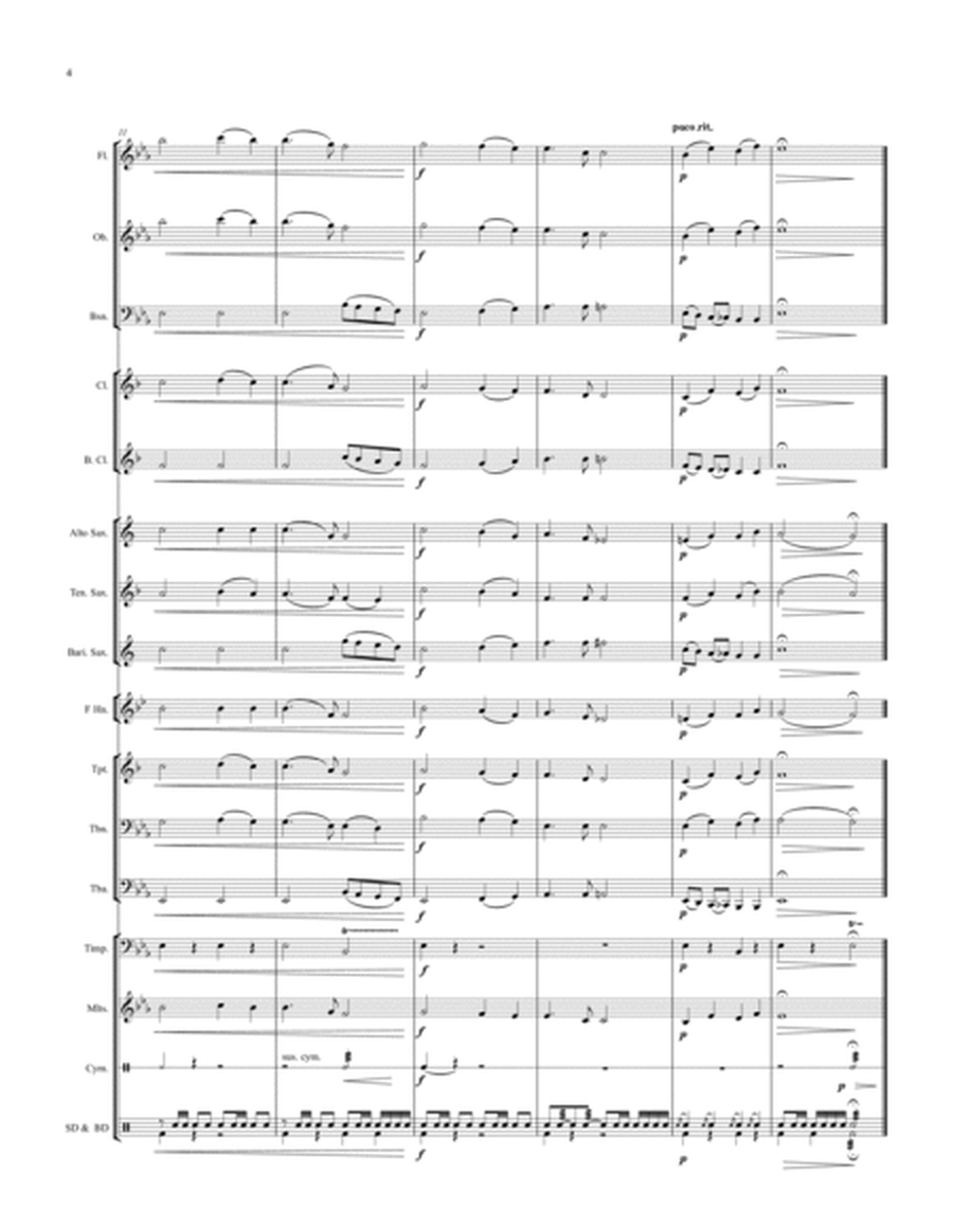 Nearer My God To Thee (Titanic) for Young Concert Band image number null
