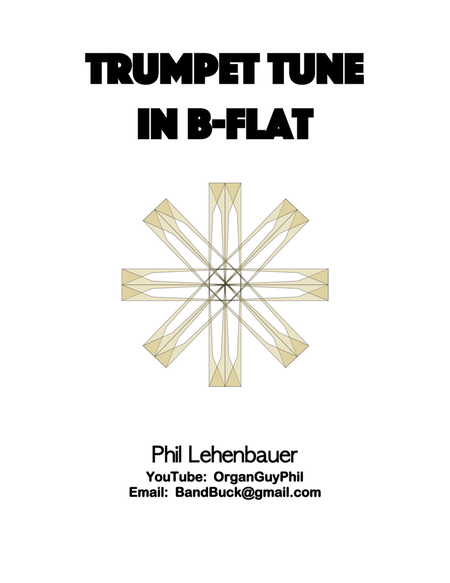 Trumpet Tune in B-flat, organ work by Phil Lehenbauer image number null