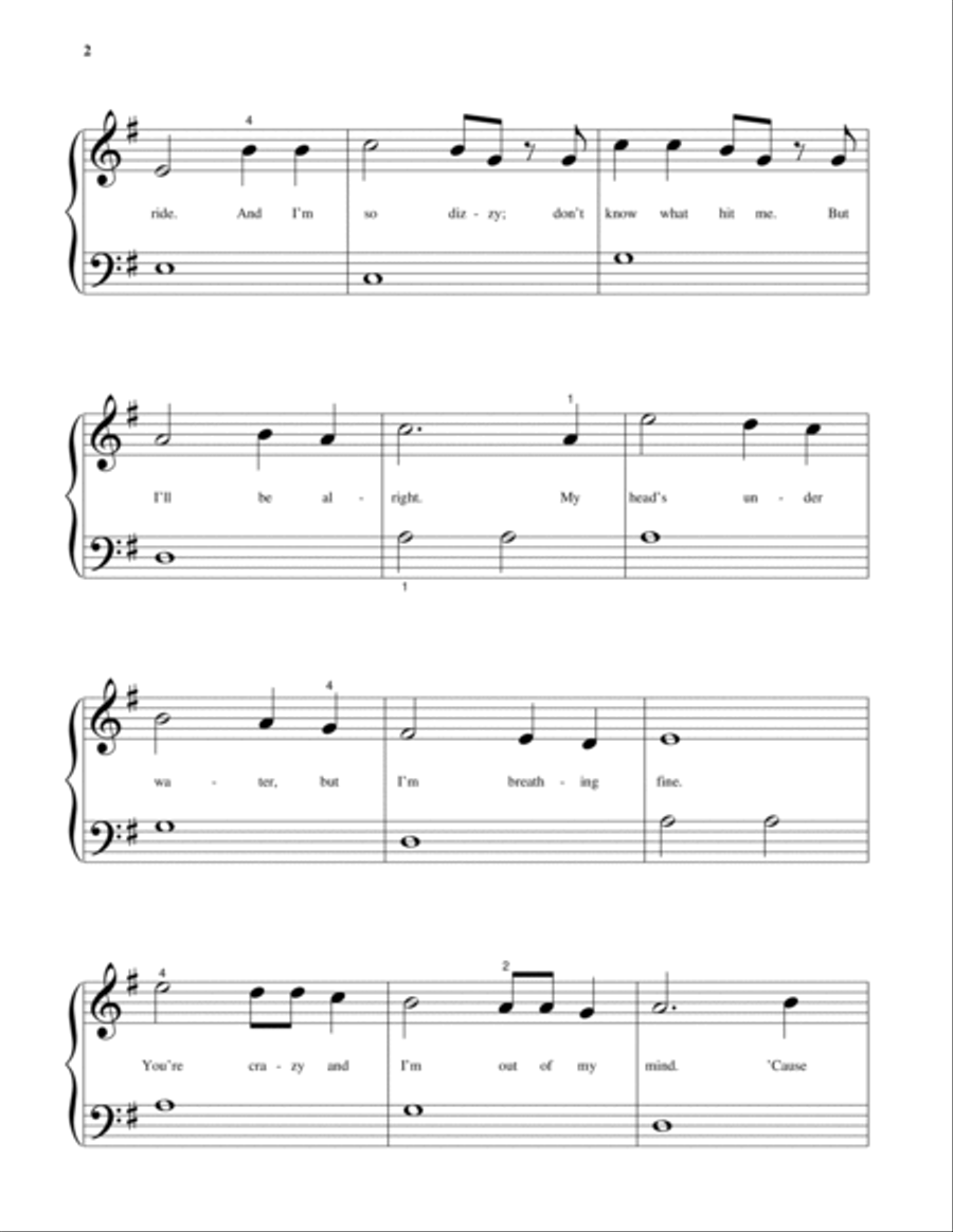 All Of Me Piano Solo scores gallery preview page 2