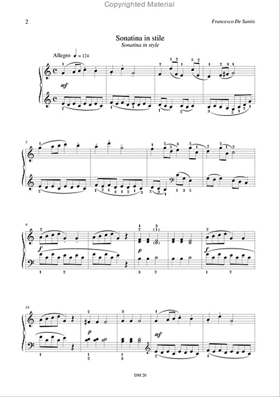 10 Melodic Pieces for Piano and MIDI File Piano Method scores gallery preview page 3